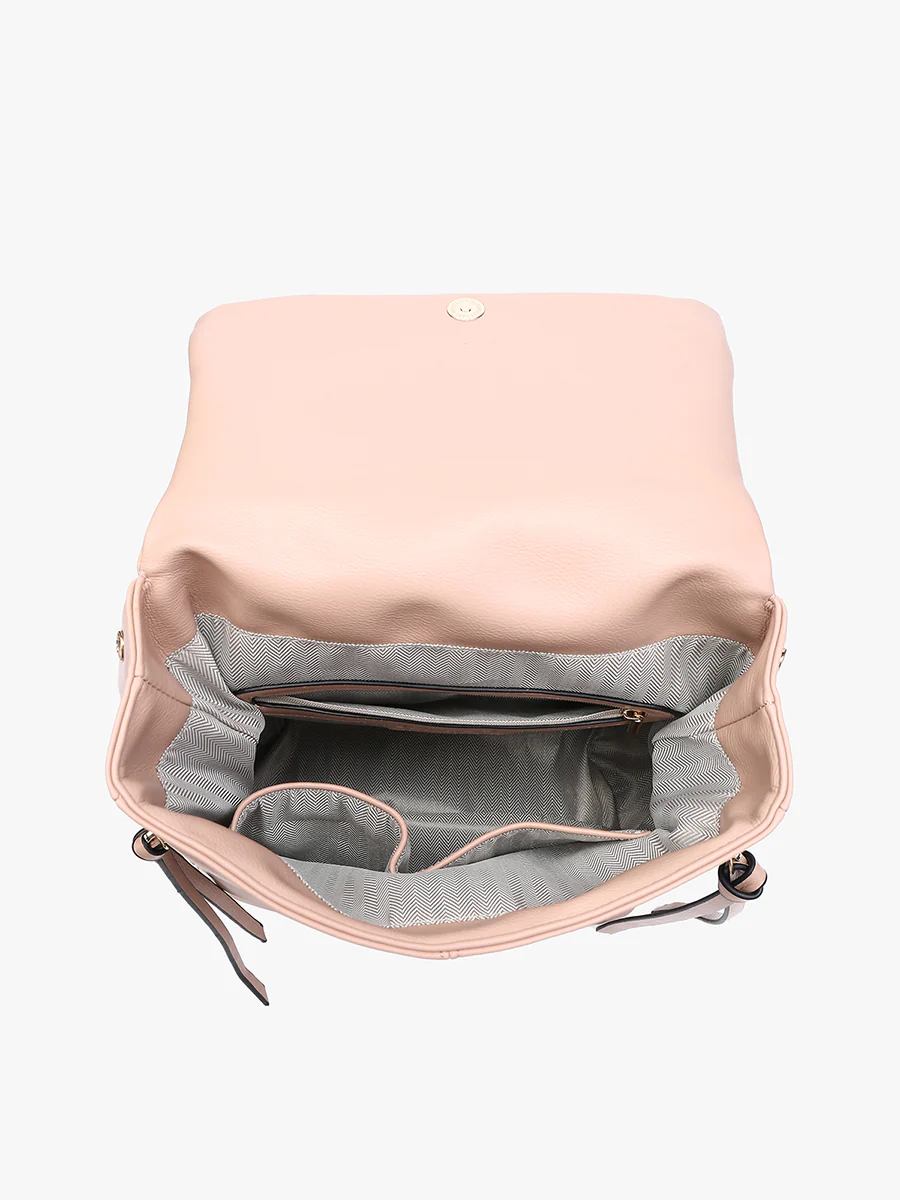 Adley Vegan Foldover Backpack - Image 4