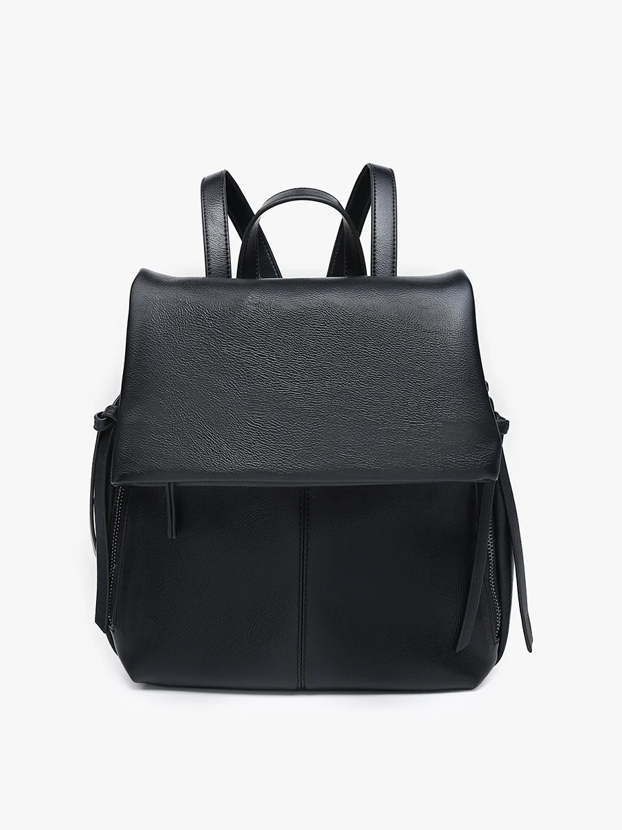 Adley Vegan Foldover Backpack - Image 6