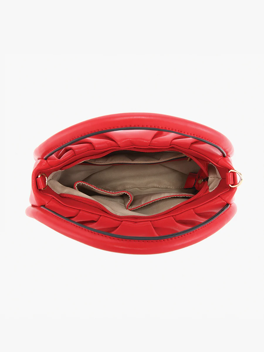 Audrey Vegan Mini Round Satchel - Image 4