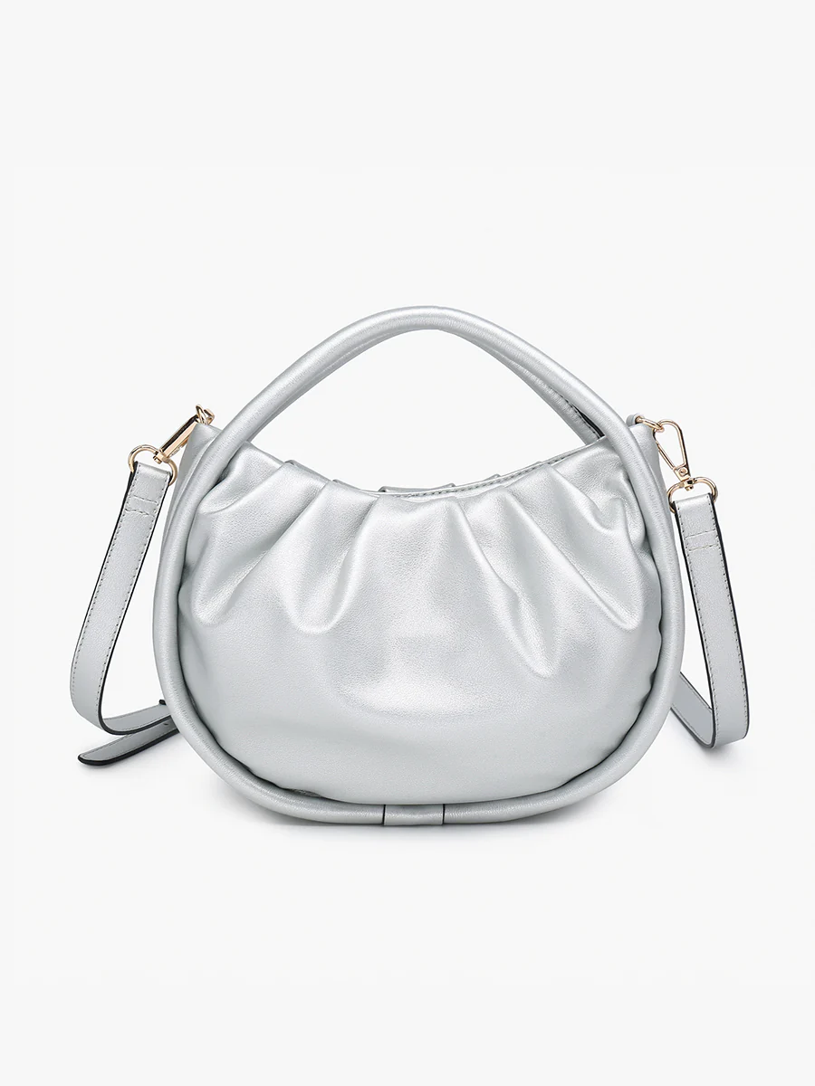 Audrey Vegan Mini Round Satchel - Image 7