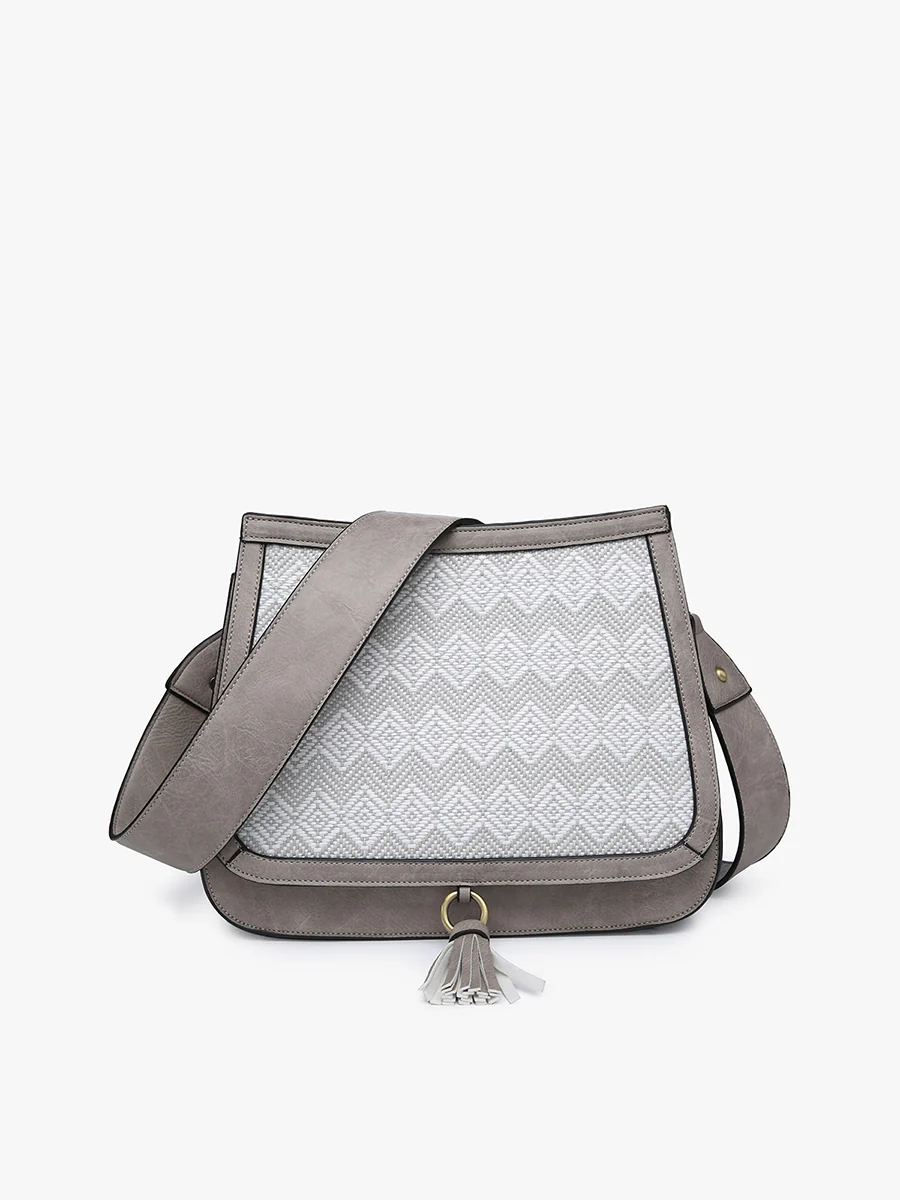 Bailey Vegan Contrast Crossbody - Image 5