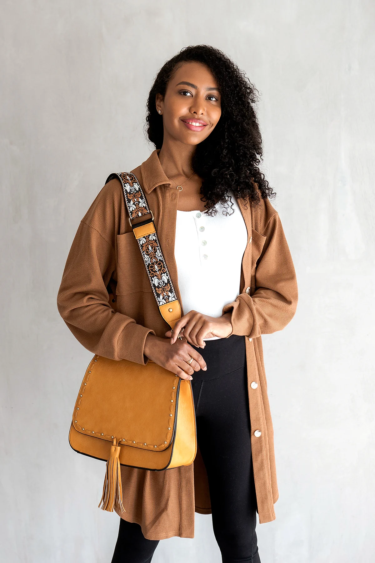 Bailey Vegan Crossbody - Image 5