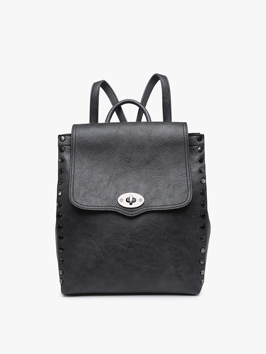 Bex Vegan Distressed Backpack - Image 11