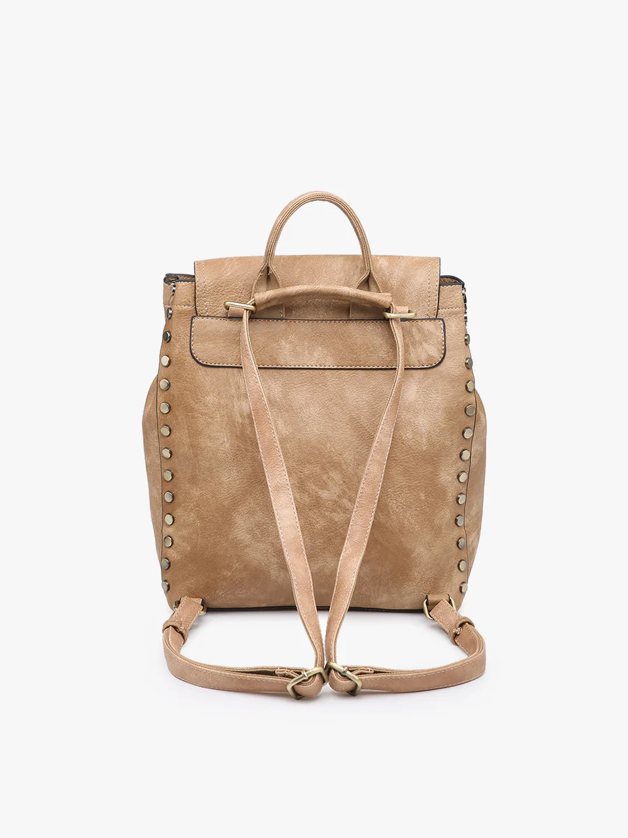 Bex Vegan Distressed Backpack - Image 3