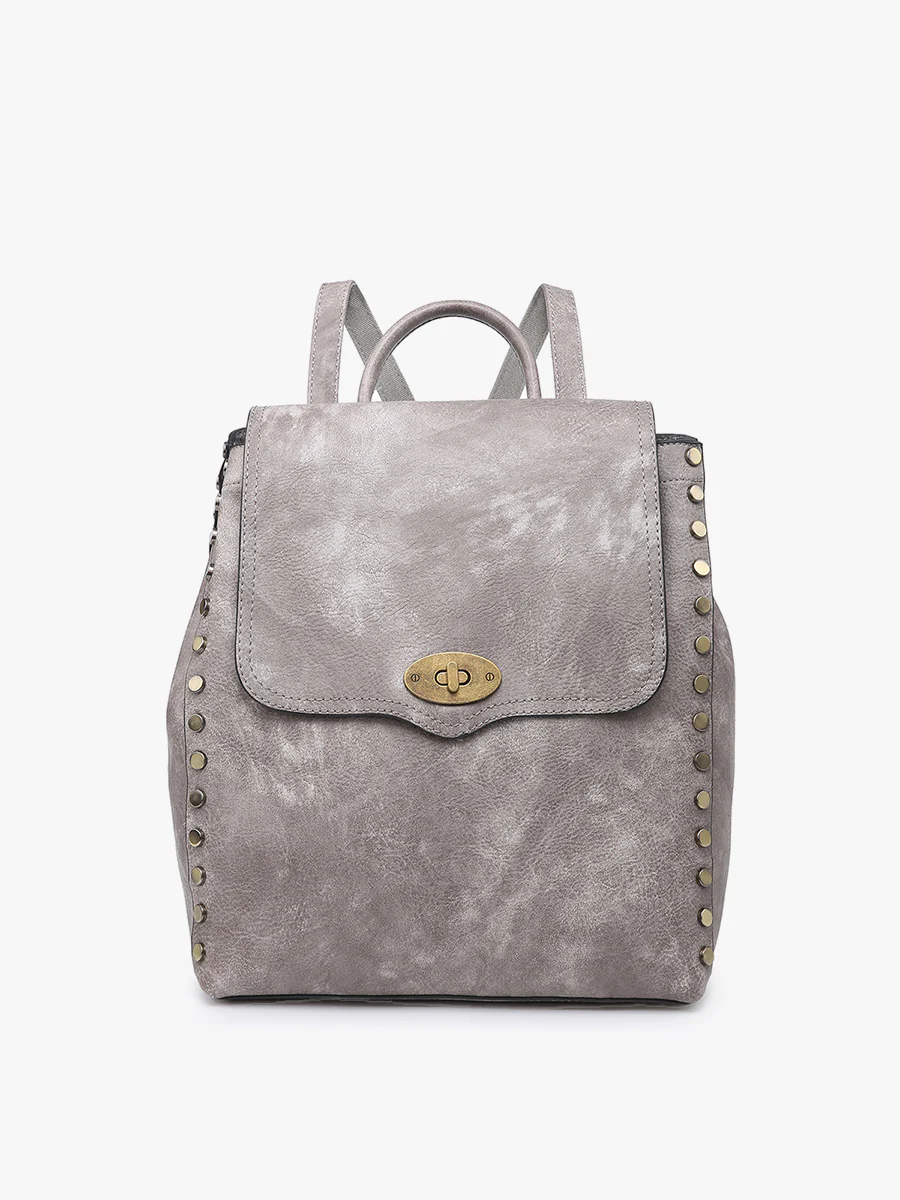 Bex Vegan Distressed Backpack - Image 6