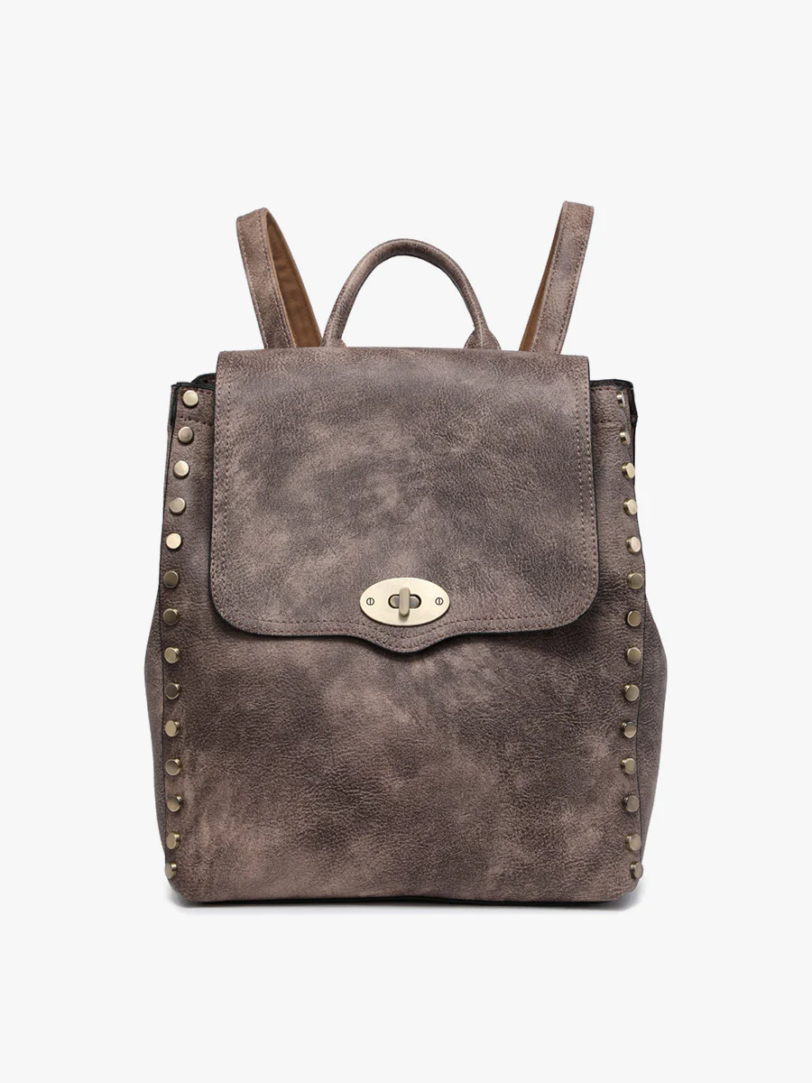 Bex Vegan Distressed Backpack - Image 8