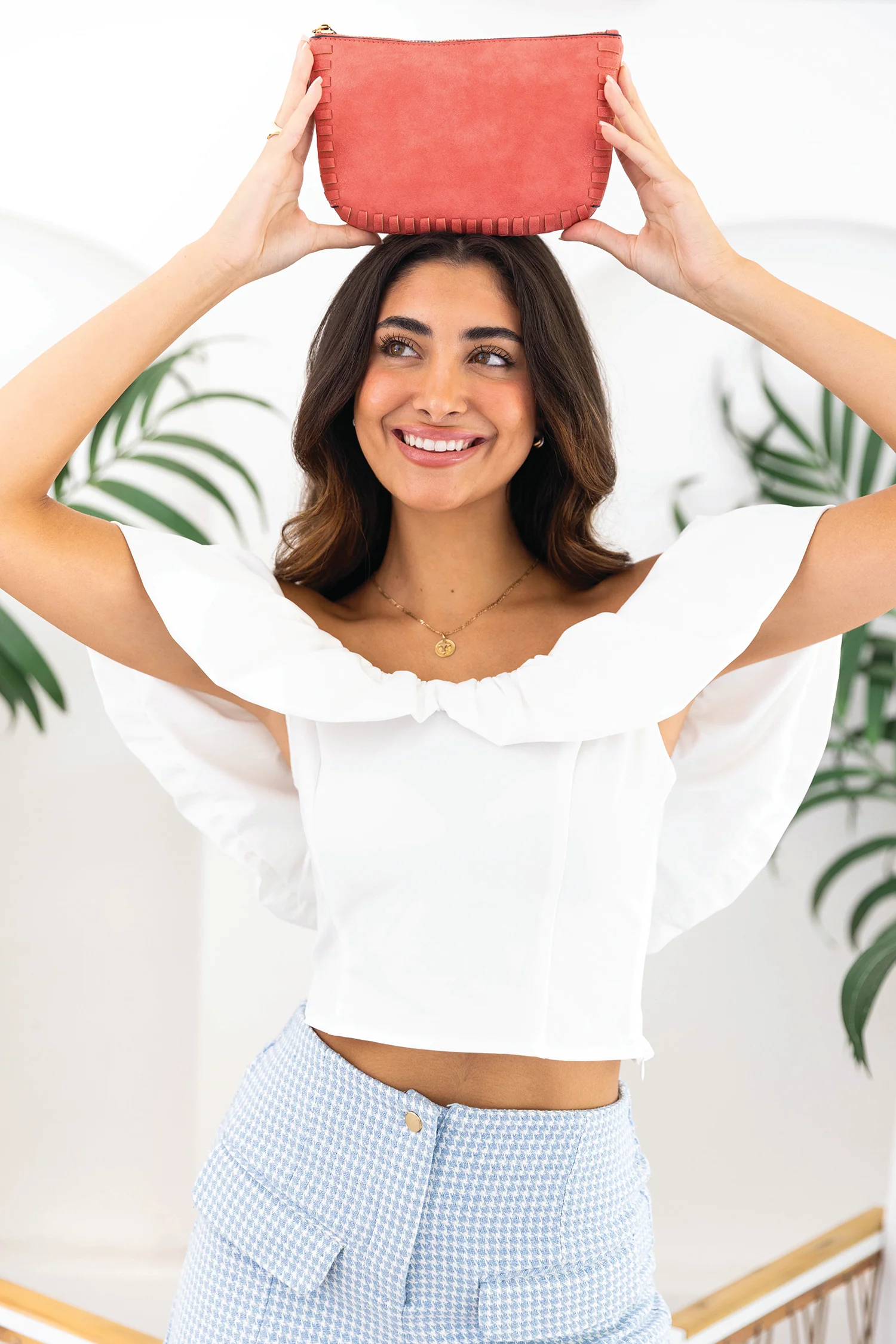 Bonnie Vegan Whipstitch Clutch/Crossbody - Image 5