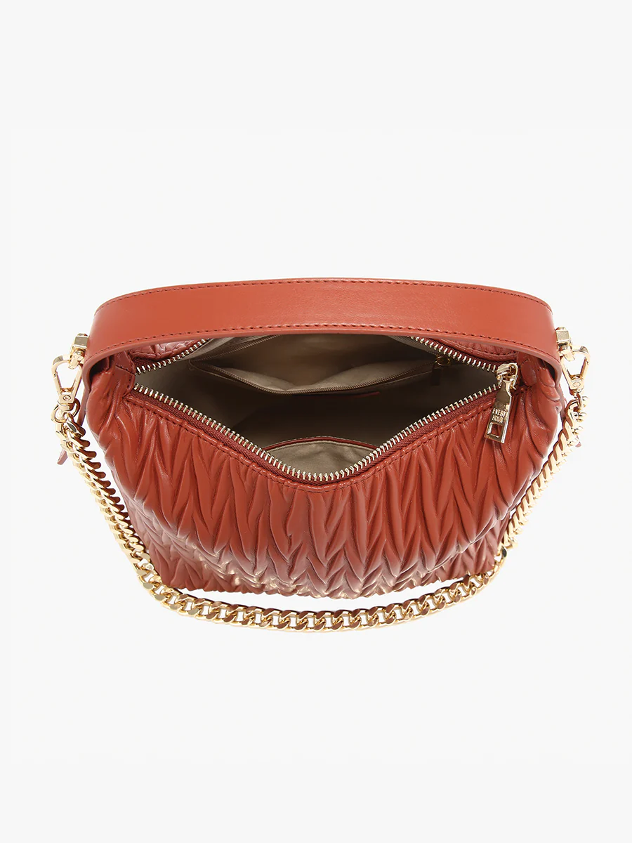 Brenna Vegan Patterned Shoulder Bag - Image 4