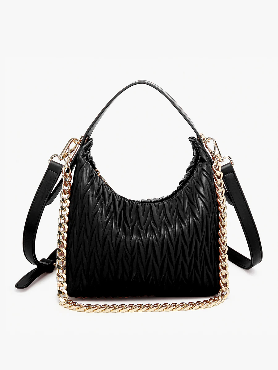 Brenna Vegan Patterned Shoulder Bag - Image 6