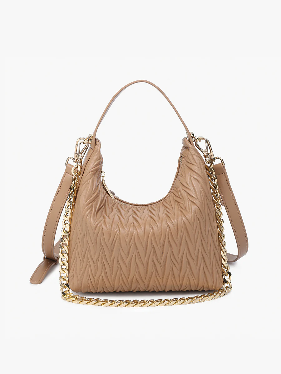 Brenna Vegan Patterned Shoulder Bag - Image 7