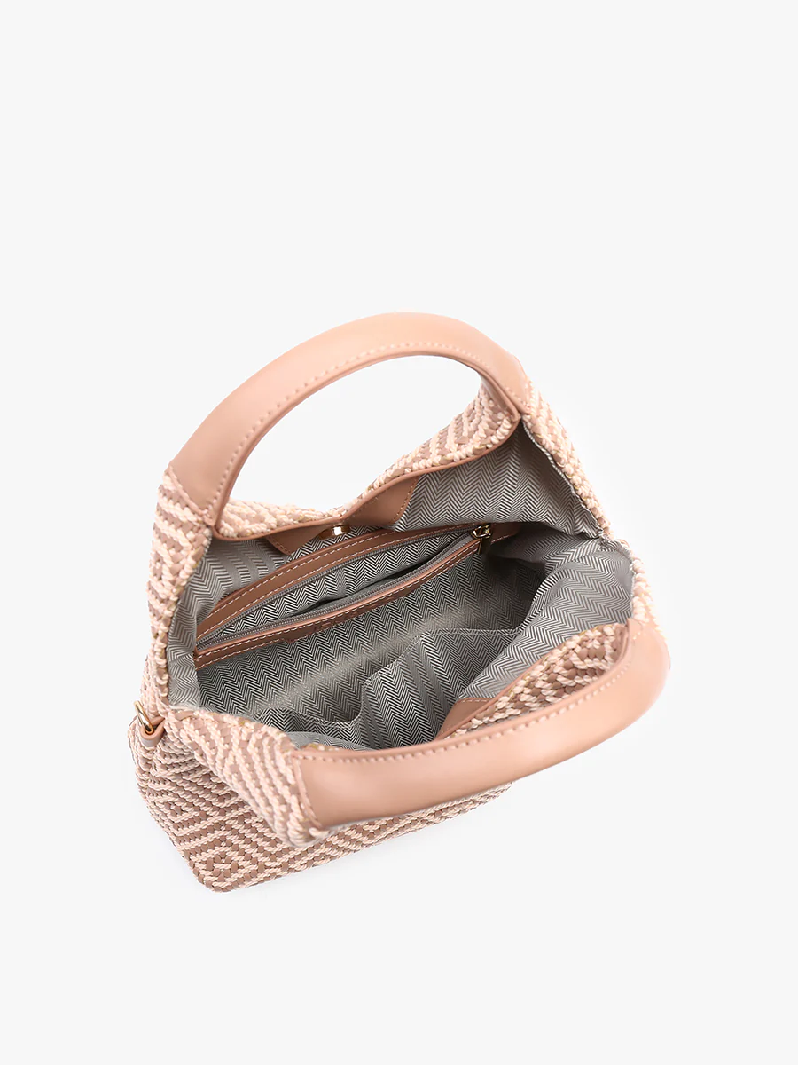 Cecily Vegan Woven Hobo - Image 3
