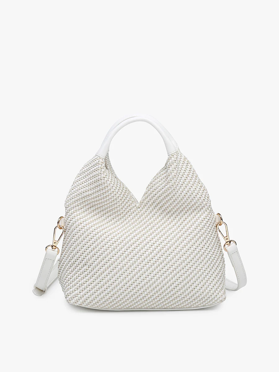 Cecily Vegan Woven Hobo - Image 5