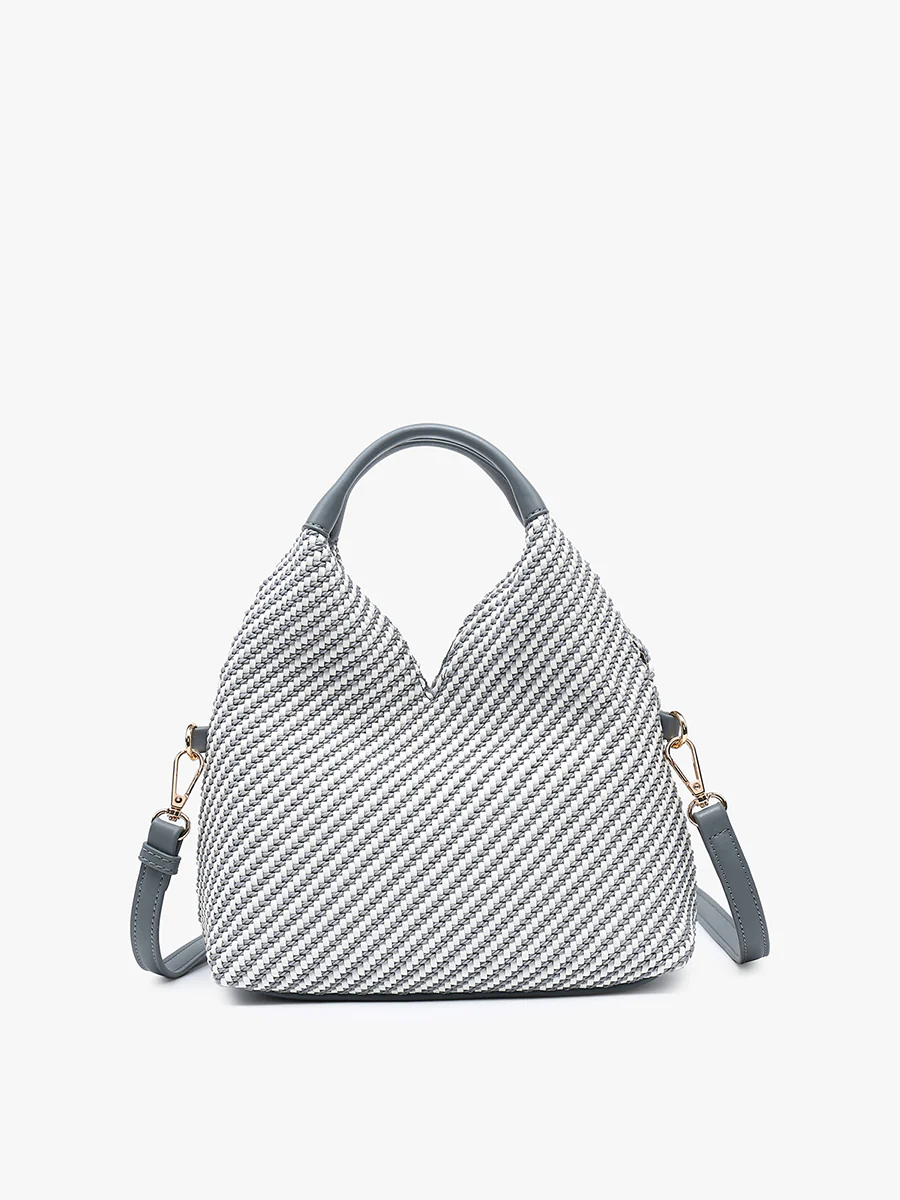 Cecily Vegan Woven Hobo - Image 6