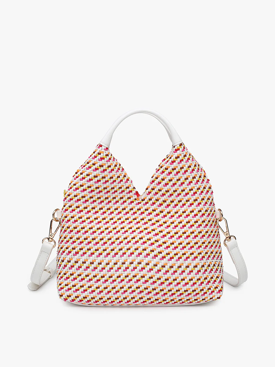 Cecily Vegan Woven Hobo - Image 7