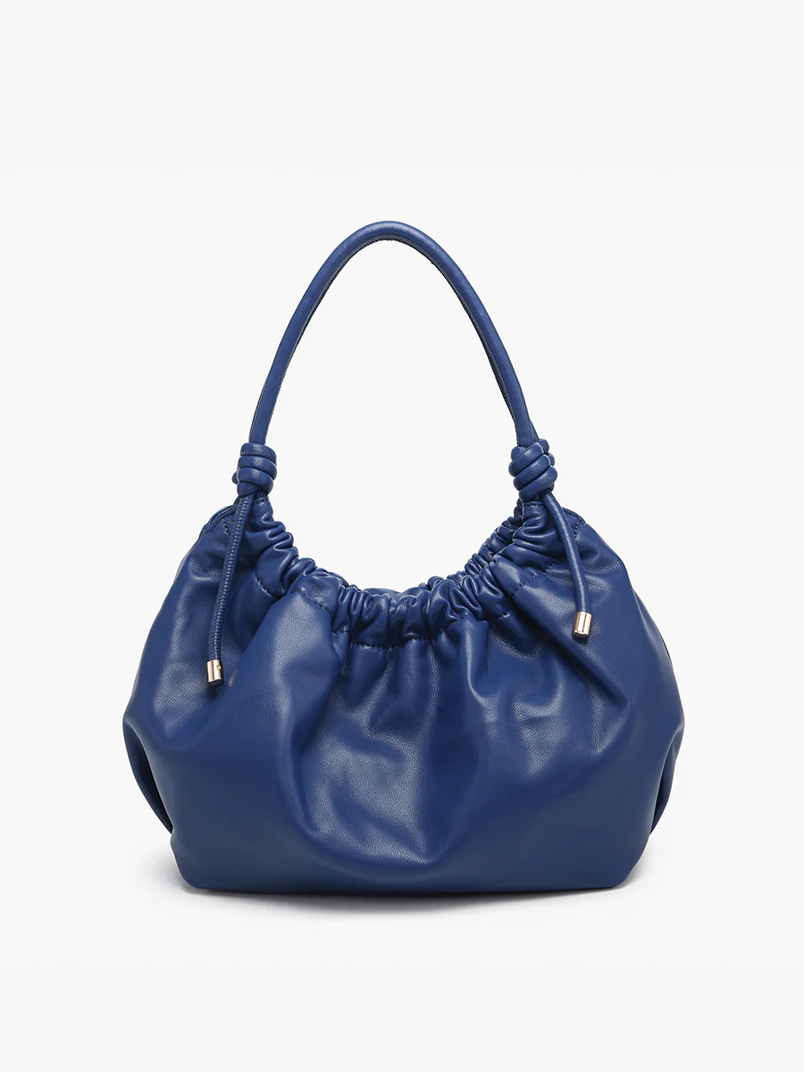 Celia Vegan Ruched Satchel - Image 9