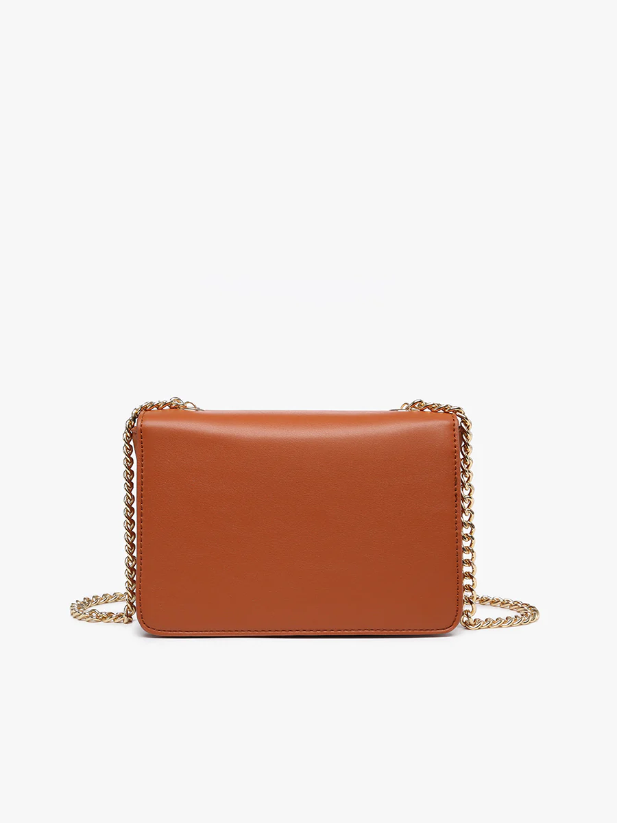 Quinn Vegan Chain Strap Crossbody - Image 3