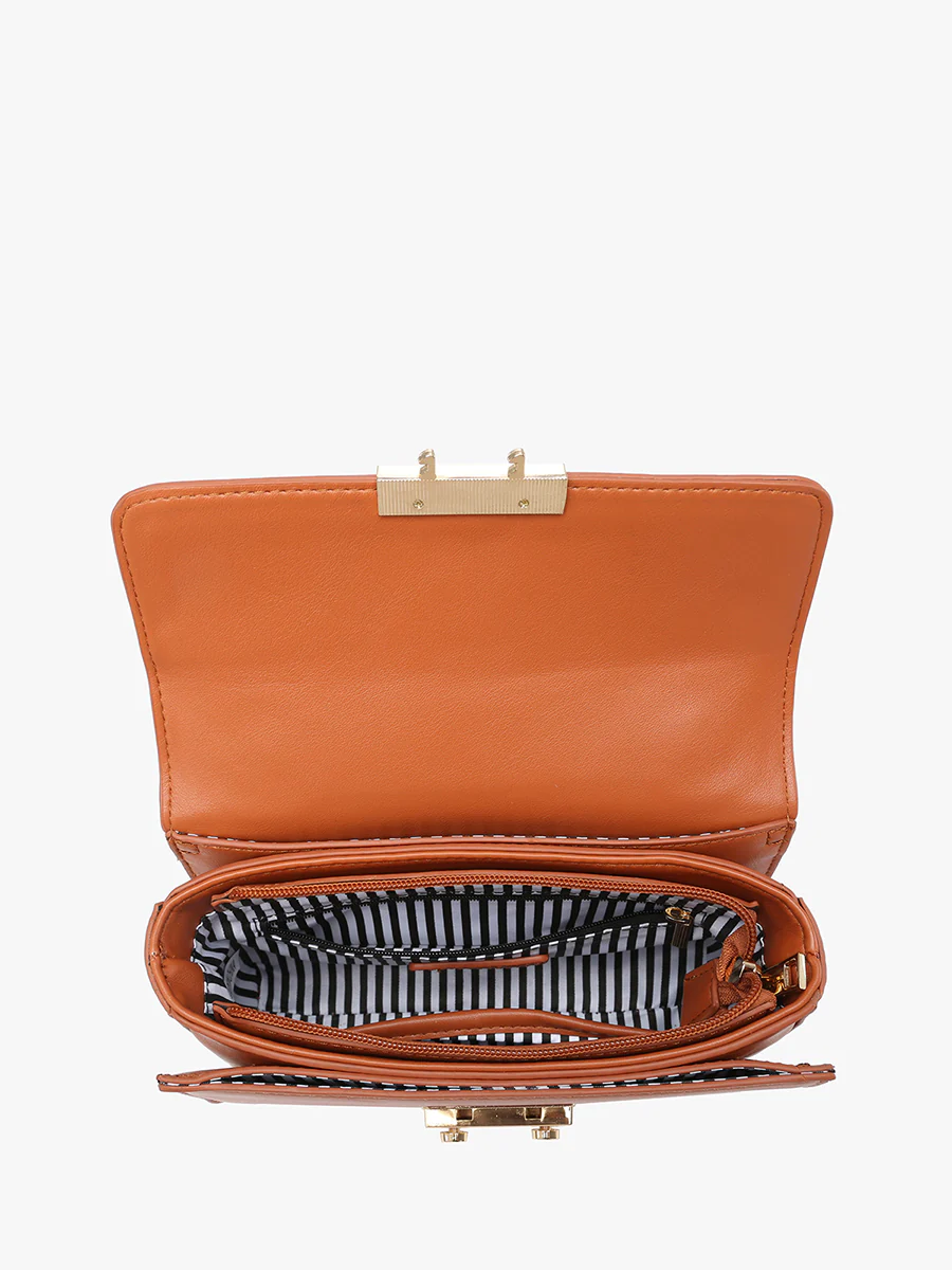 Quinn Vegan Chain Strap Crossbody - Image 4
