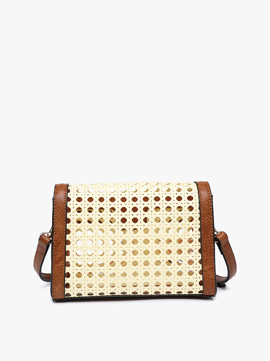 Etta Vegan Rattan Crossbody - Image 3