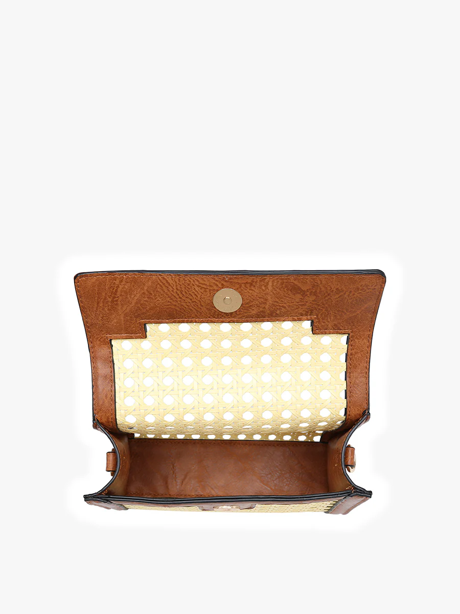 Etta Vegan Rattan Crossbody - Image 4