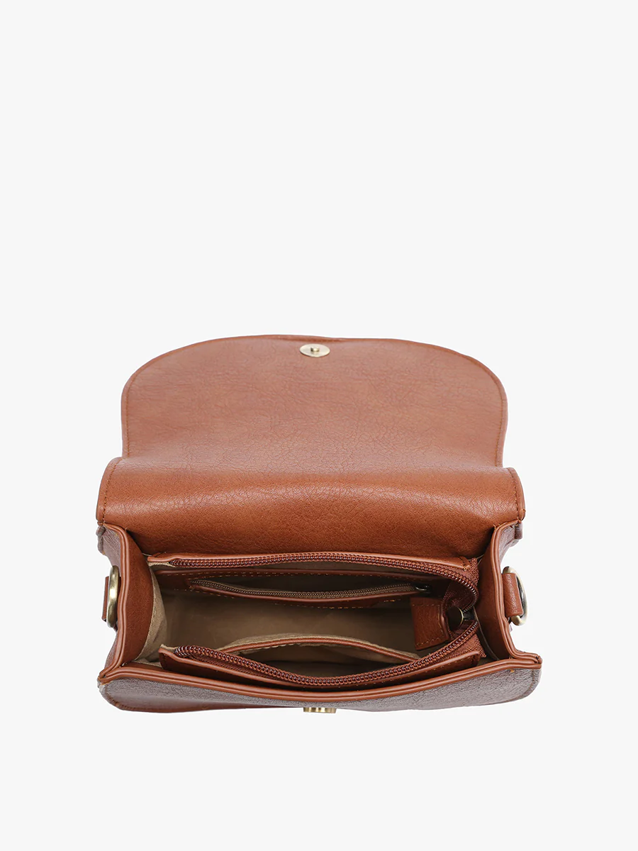 Georgie Vegan Front Detail Crossbody - Image 4