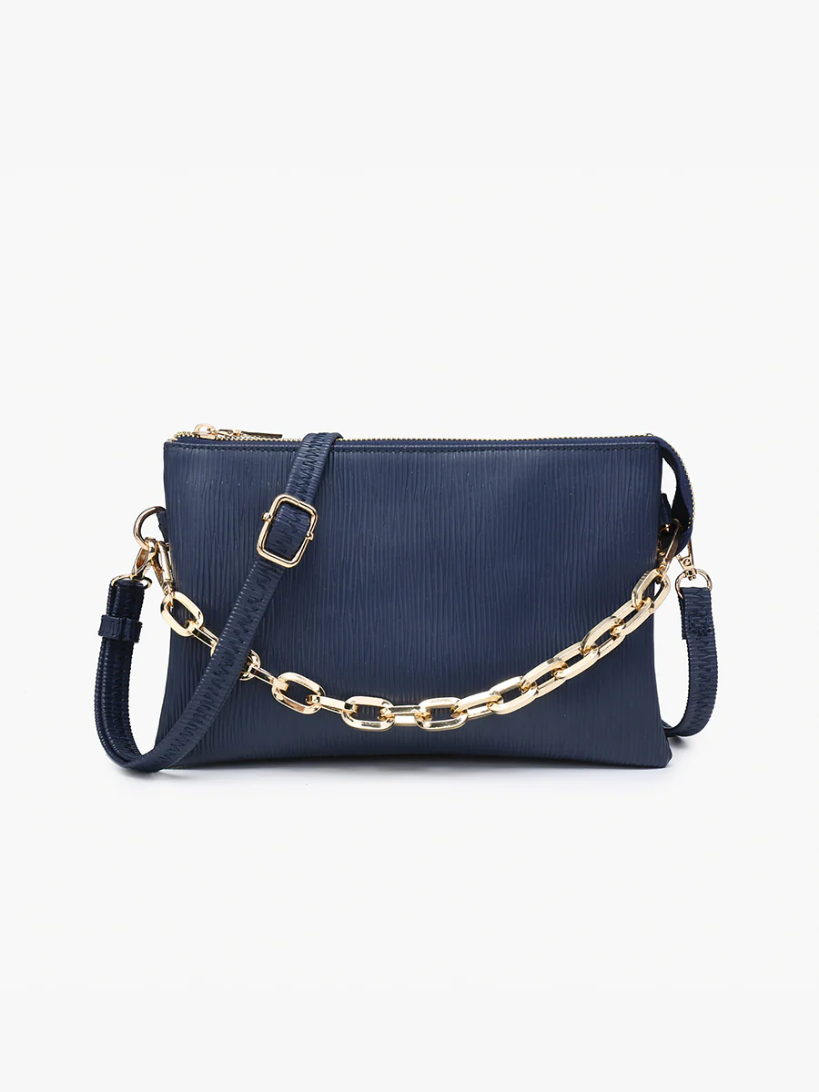 Izzy Vegan Textured Crossbody - Image 10