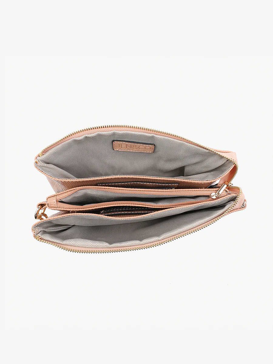 Izzy Vegan Textured Crossbody - Image 4