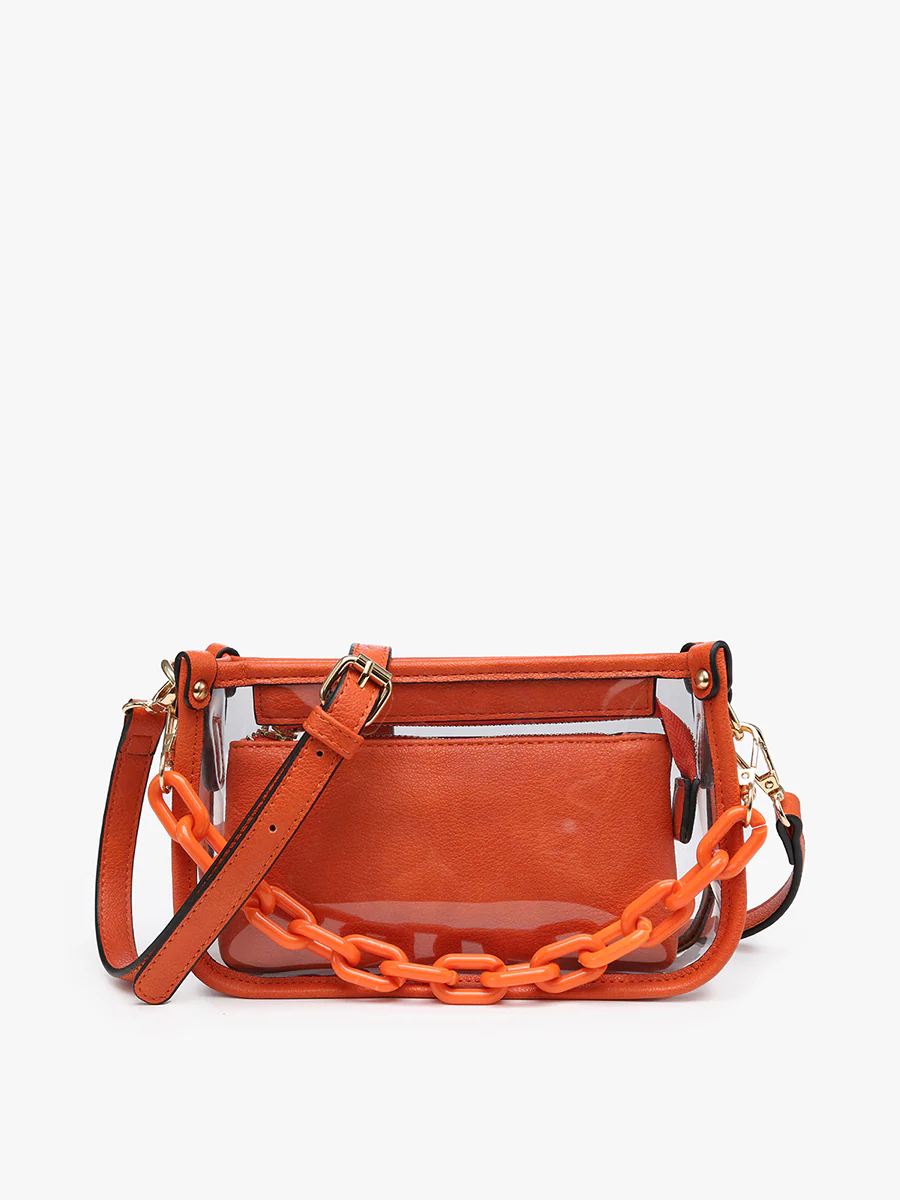 Jessica Vegan Clear Crossbody - Image 10