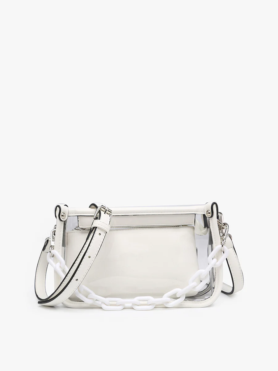 Jessica Vegan Clear Crossbody - Image 11
