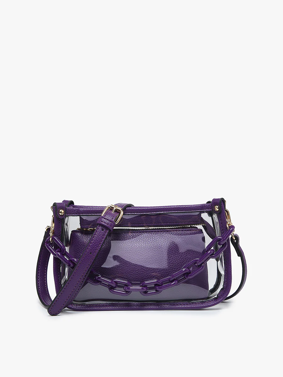 Jessica Vegan Clear Crossbody - Image 14