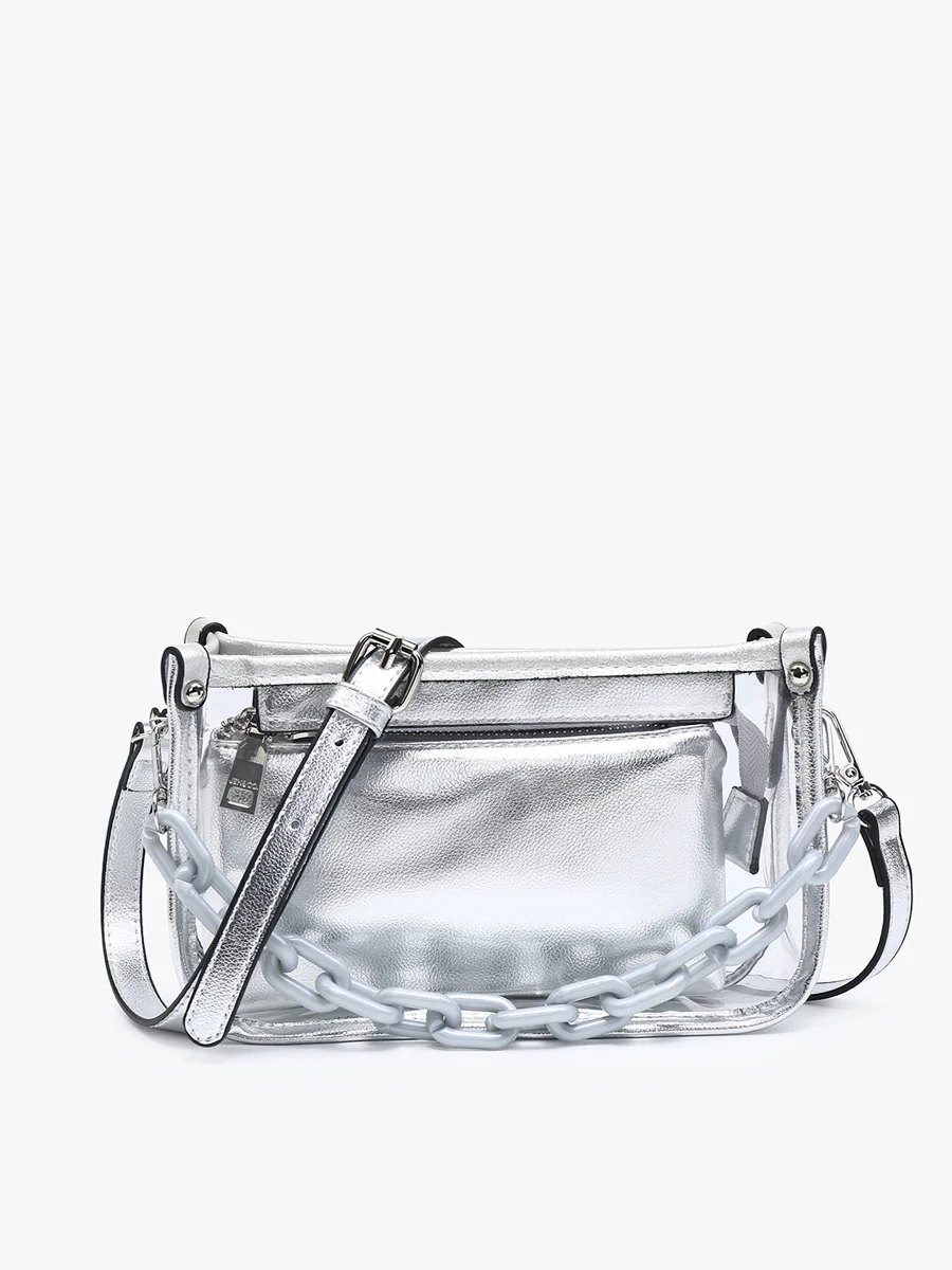 Jessica Vegan Clear Crossbody - Image 16