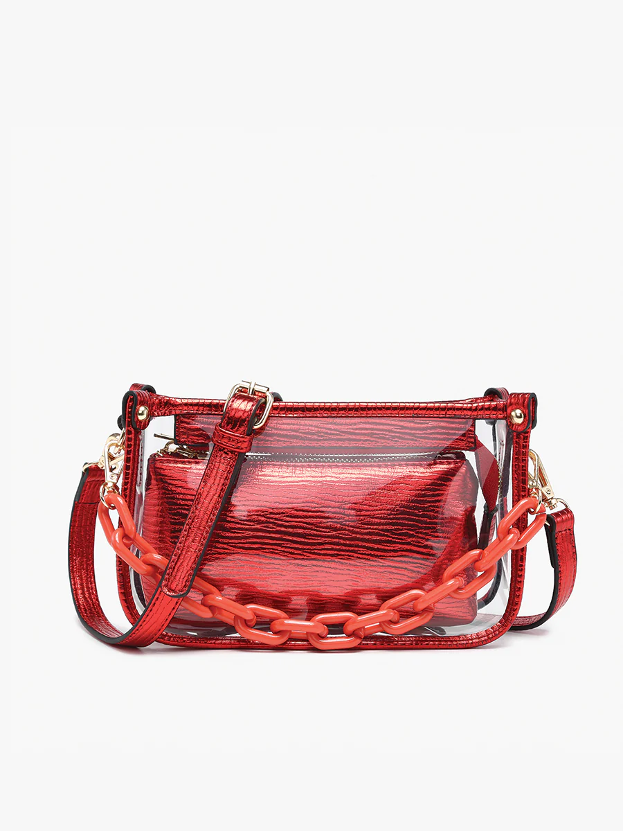 Jessica Vegan Clear Crossbody - Image 17