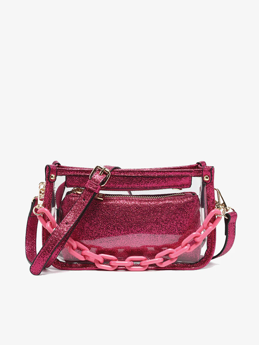 Jessica Vegan Clear Crossbody - Image 23