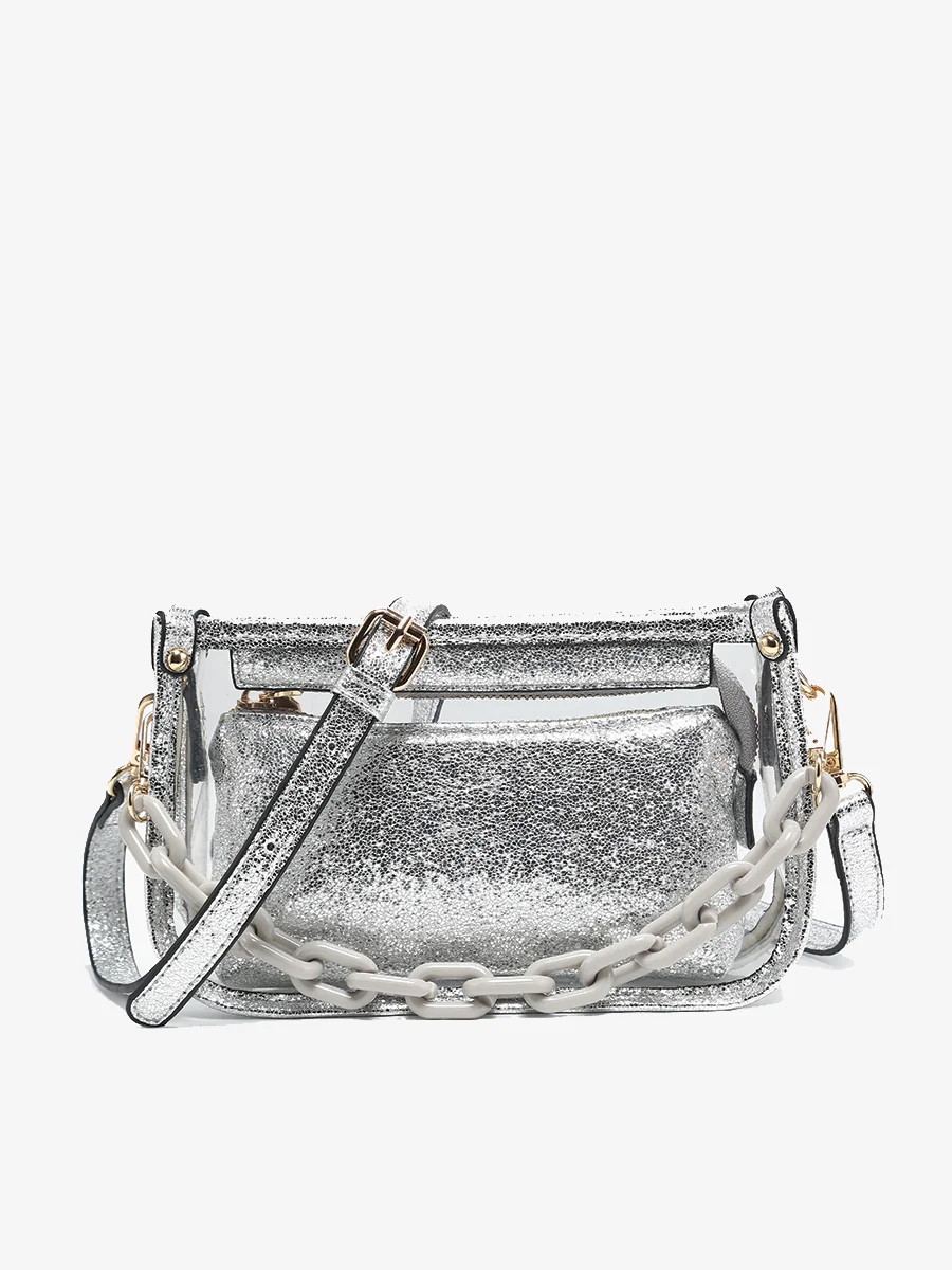 Jessica Vegan Clear Crossbody - Image 24