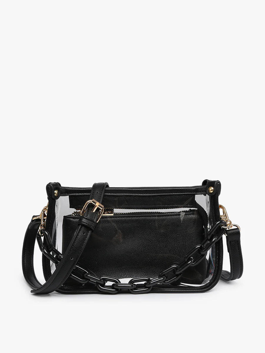 Jessica Vegan Clear Crossbody - Image 6