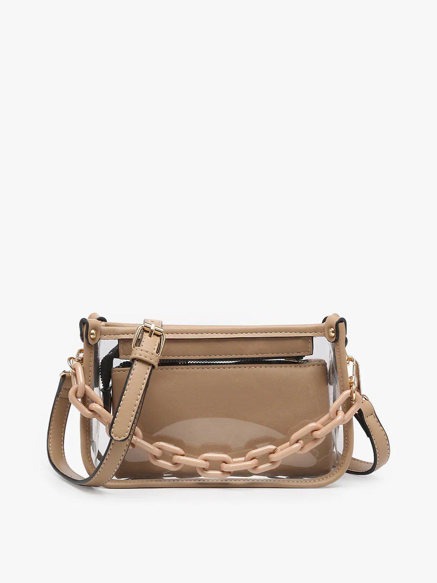 Jessica Vegan Clear Crossbody - Image 7