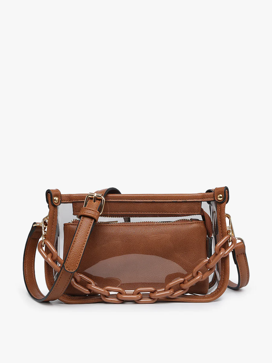Jessica Vegan Clear Crossbody - Image 8