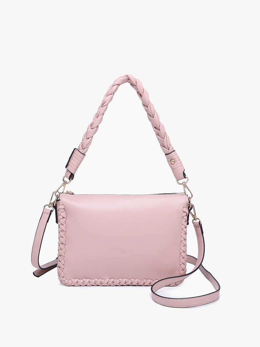 Judith Vegan Whipstitch Shoulder Bag - Image 12