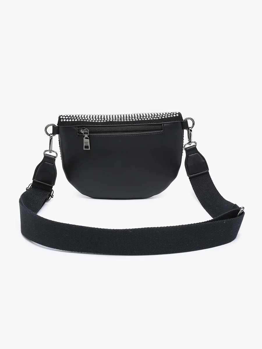 Kai Rhinestone Belt Bag - Image 3