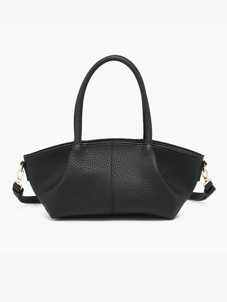 Karen Vegan Pleated Satchel - Image 6
