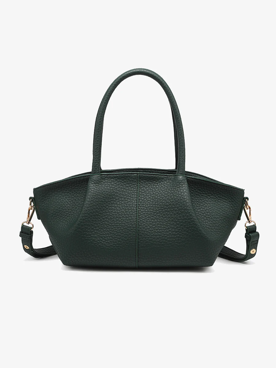 Karen Vegan Pleated Satchel - Image 7