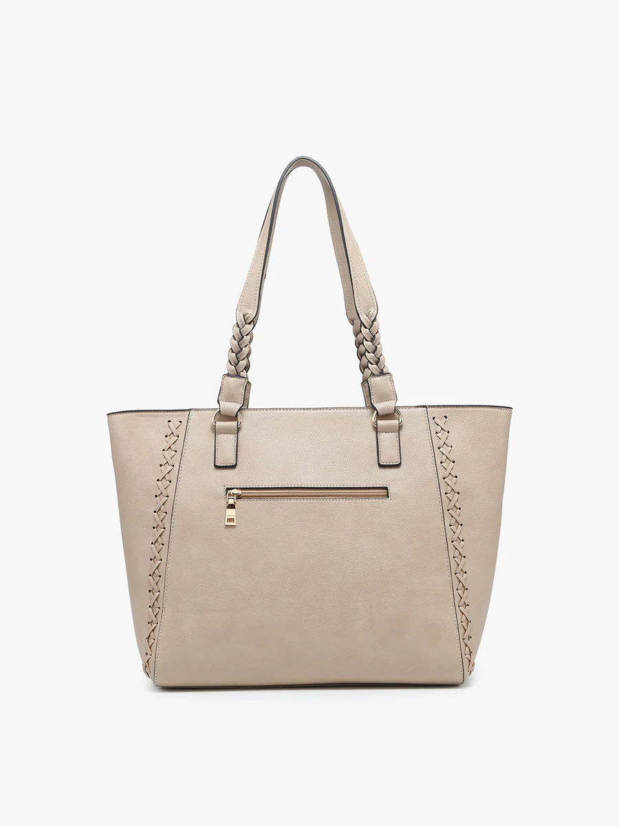 Lisa Vegan Structured Tote - Image 3