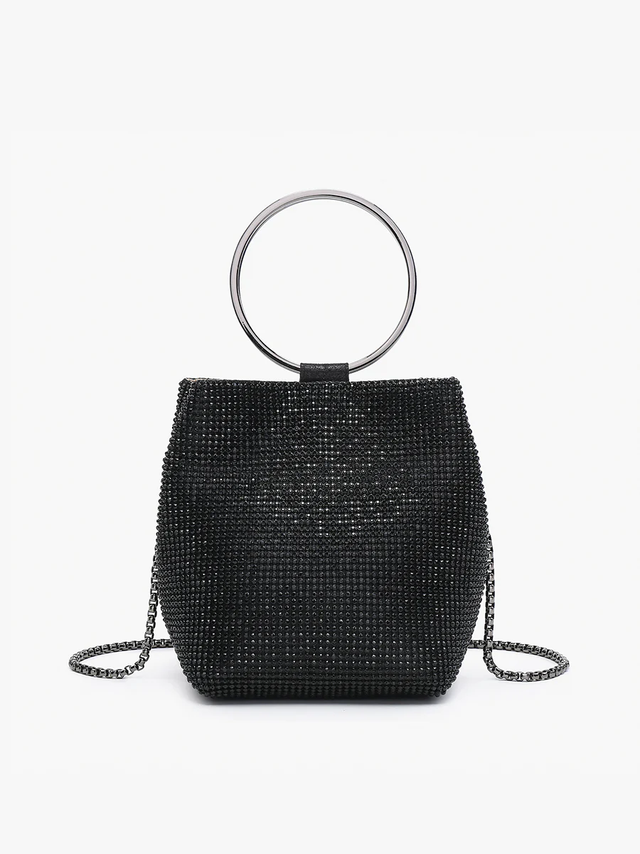 Luna Rhinestone Clutch - Image 3