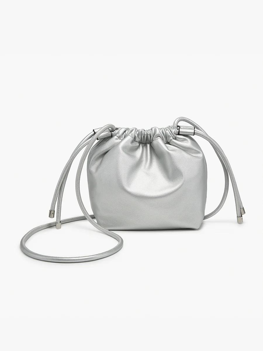 Mackenzie Vegan Cinched Bucket Bag - Image 7