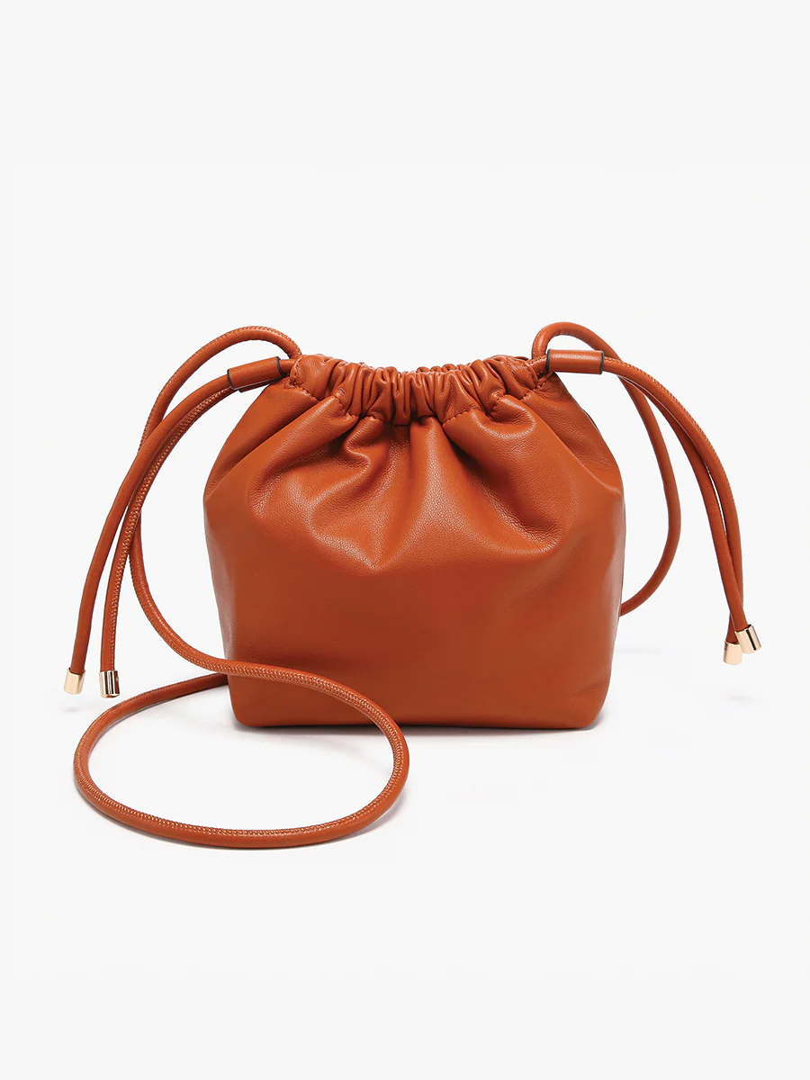 Mackenzie Vegan Cinched Bucket Bag - Image 9
