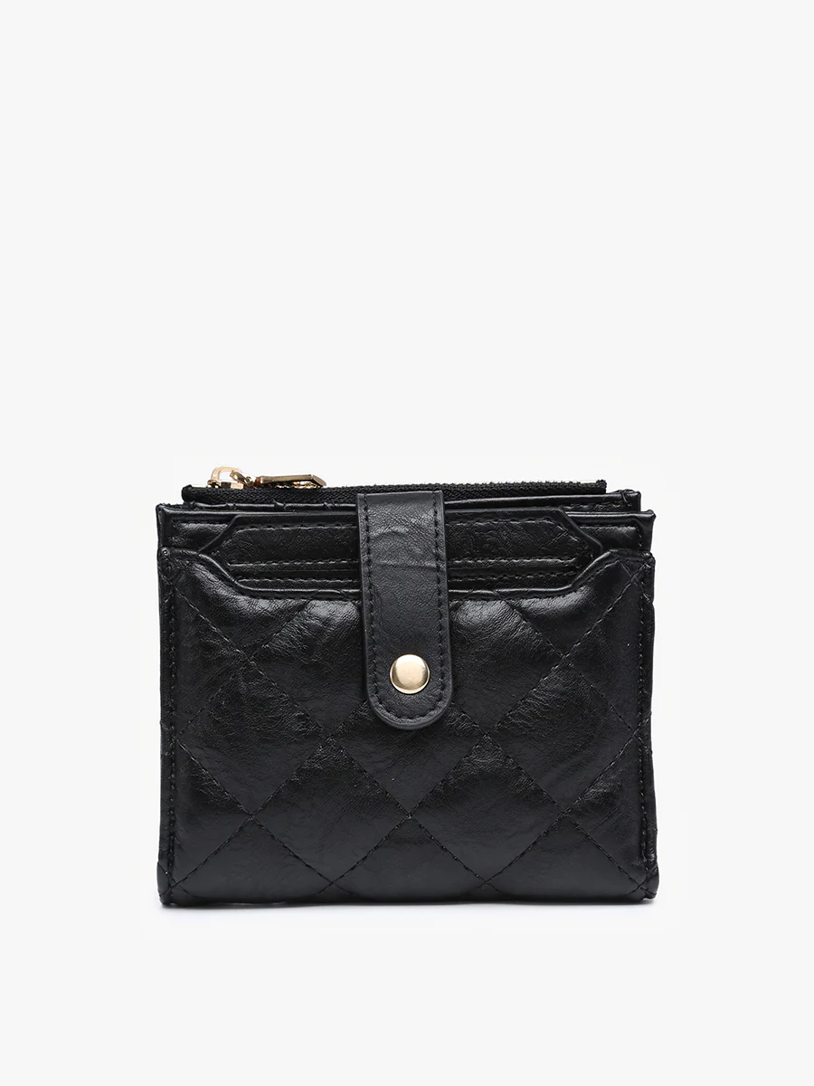 Melody Vegan Quilted Wallet - Image 6