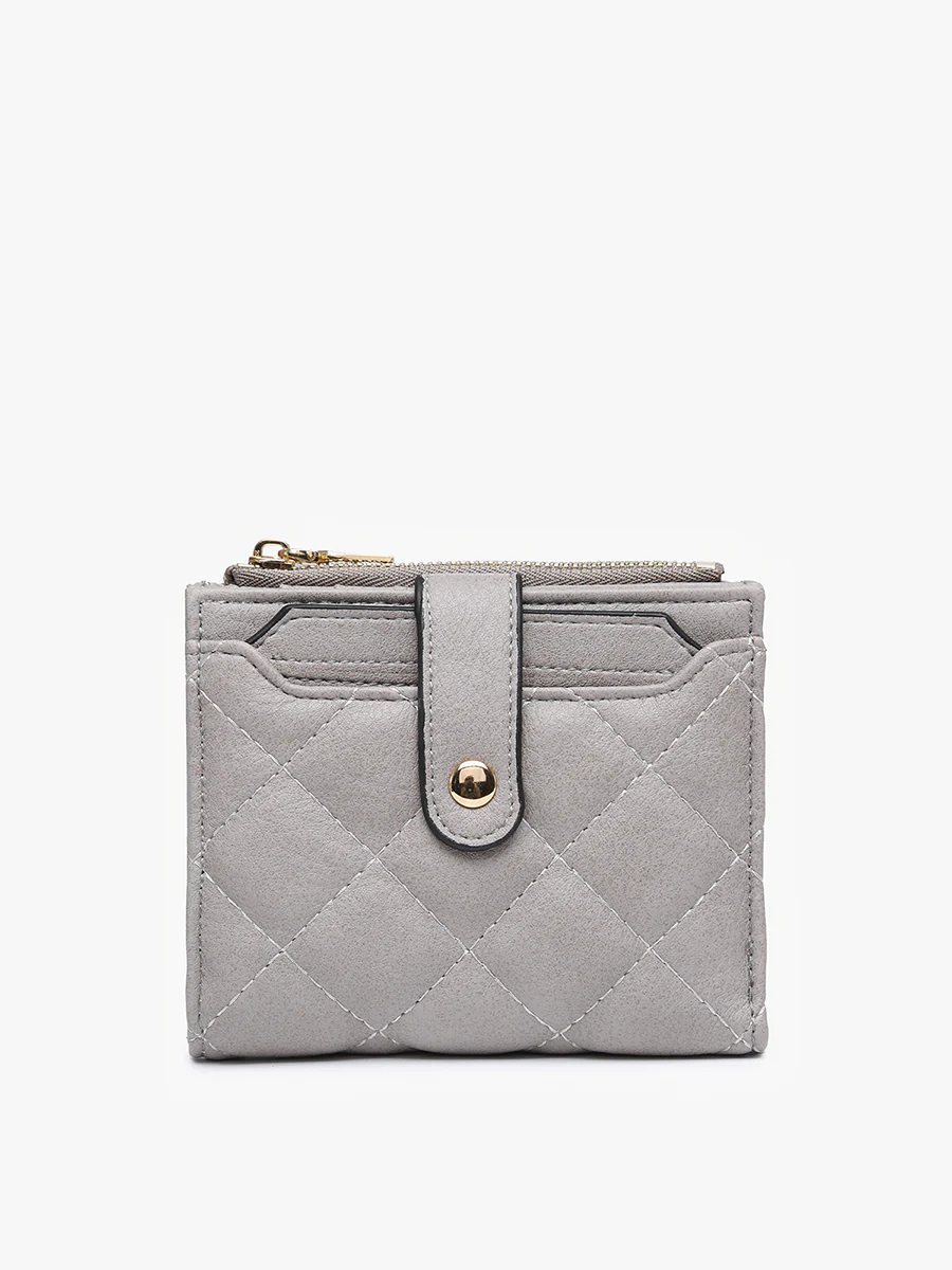 Melody Vegan Quilted Wallet - Image 8