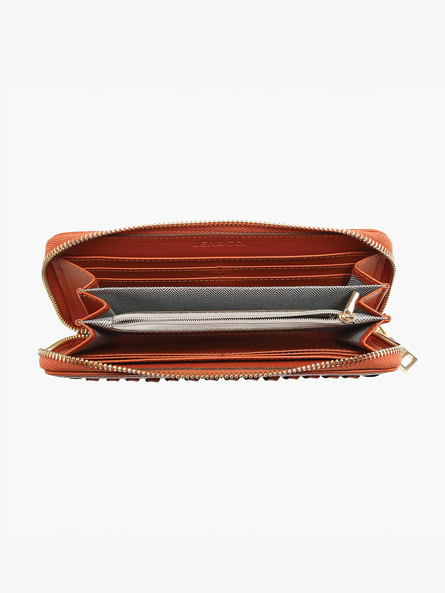 Nora Vegan Whipstitch Wallet - Image 4