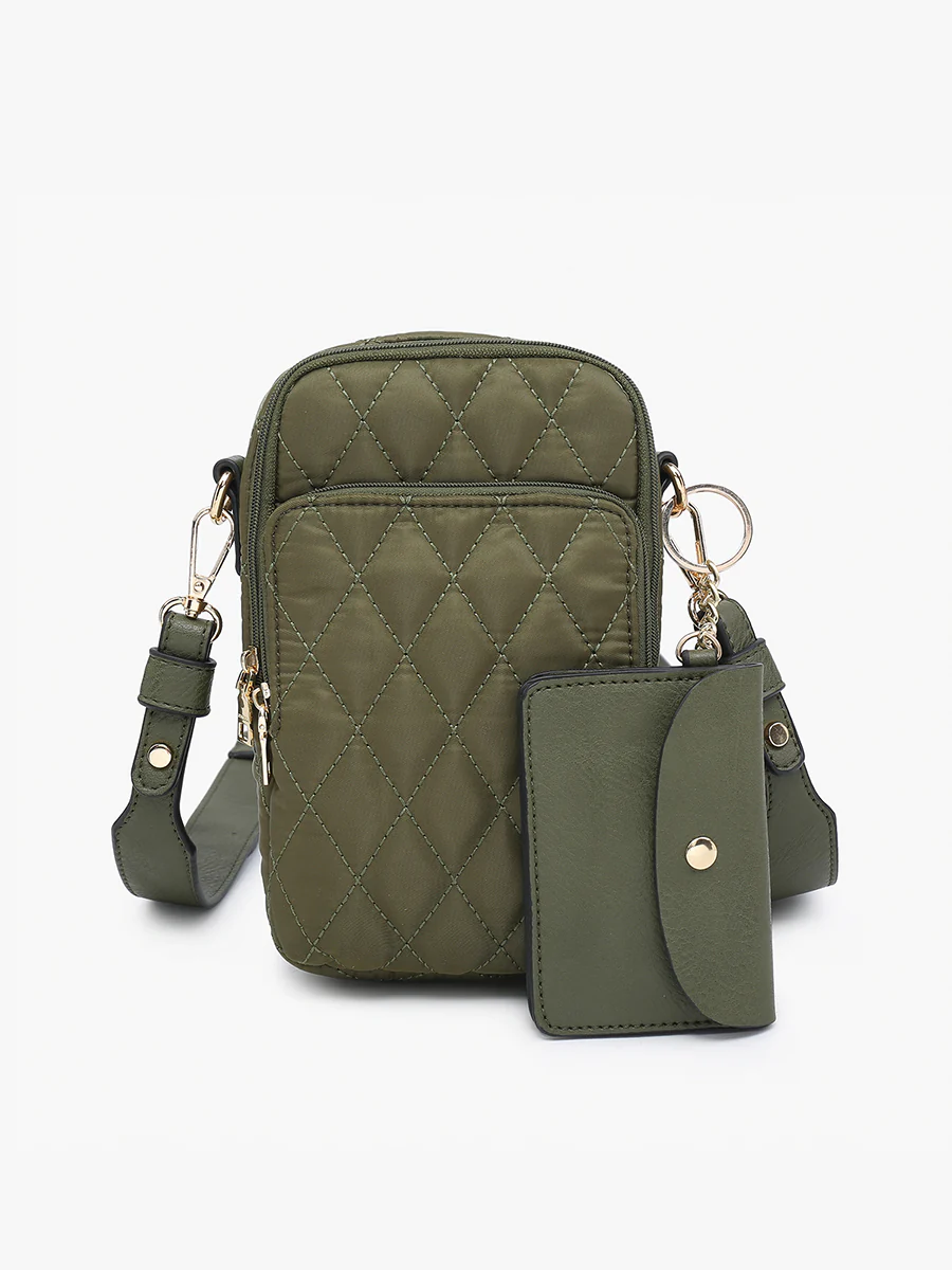 Parker Vegan Quilted Crossbody - Image 10