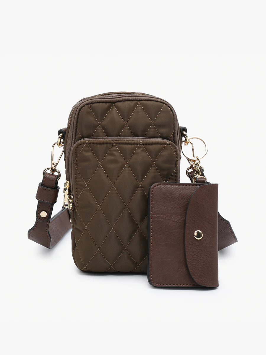 Parker Vegan Quilted Crossbody - Image 11