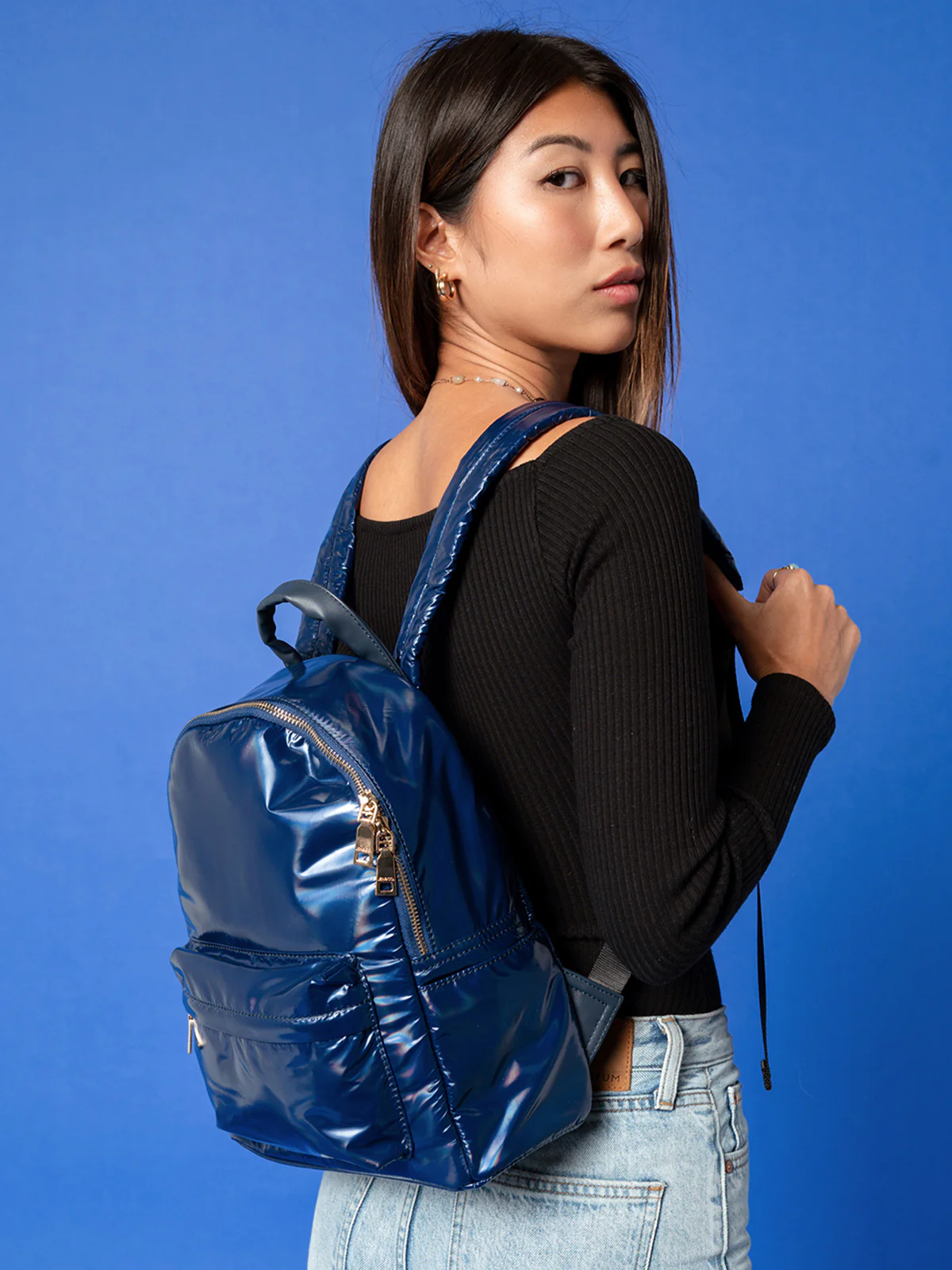 Phina Vegan Nylon Backpack - Image 5